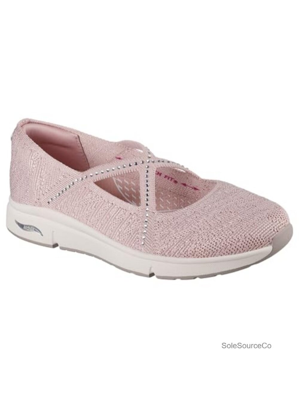 Women's Slip-On Loafer Flats with Arch Support, Memory Foam, Vegan Knit